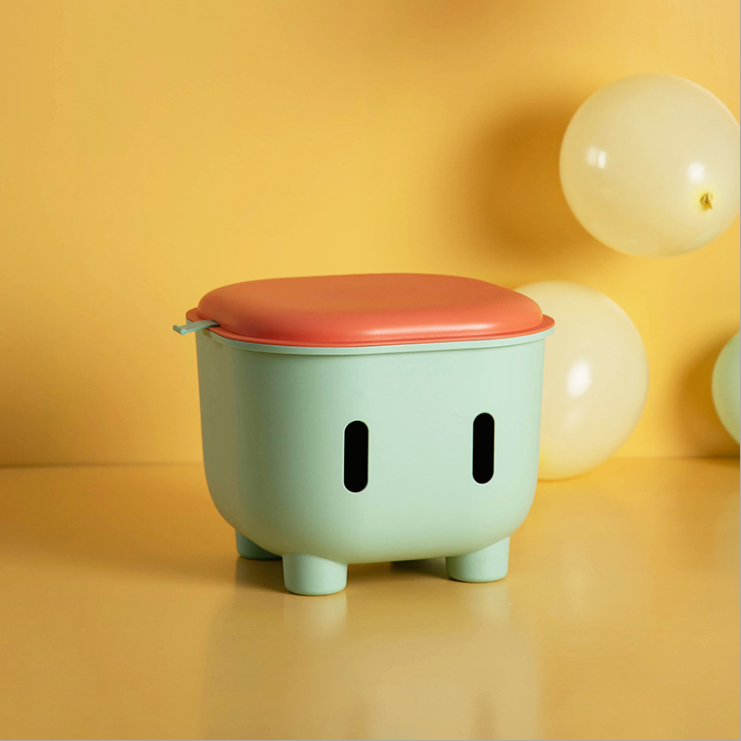 Toy storage stool